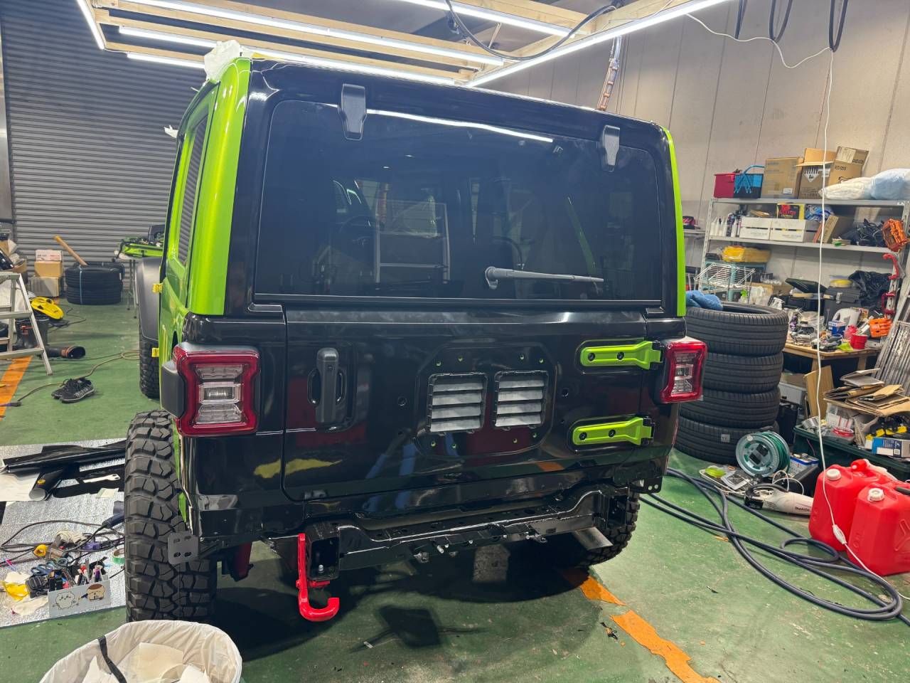 Jeep　ラングラー　フルラッピング