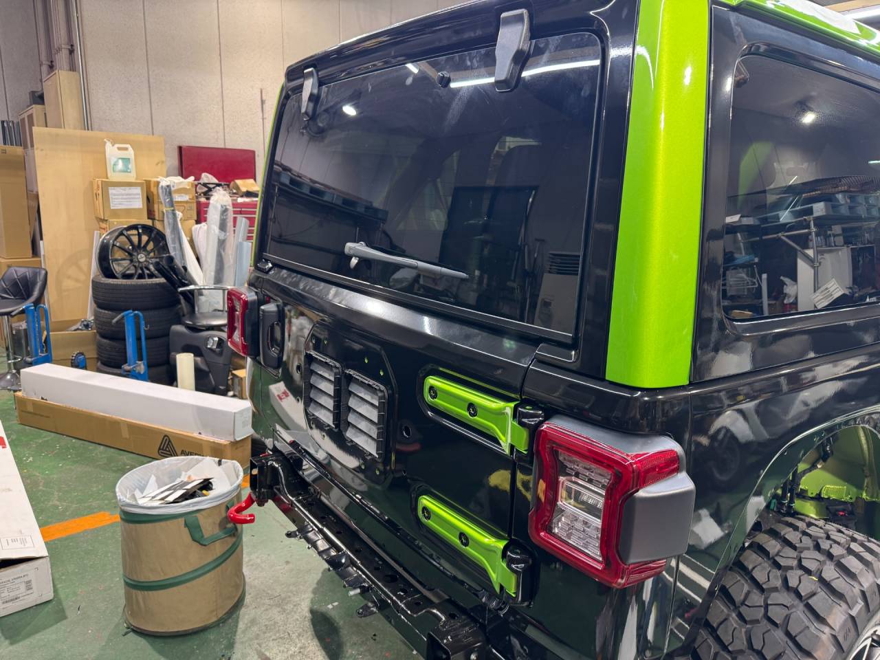 Jeep　ラングラー　フルラッピング