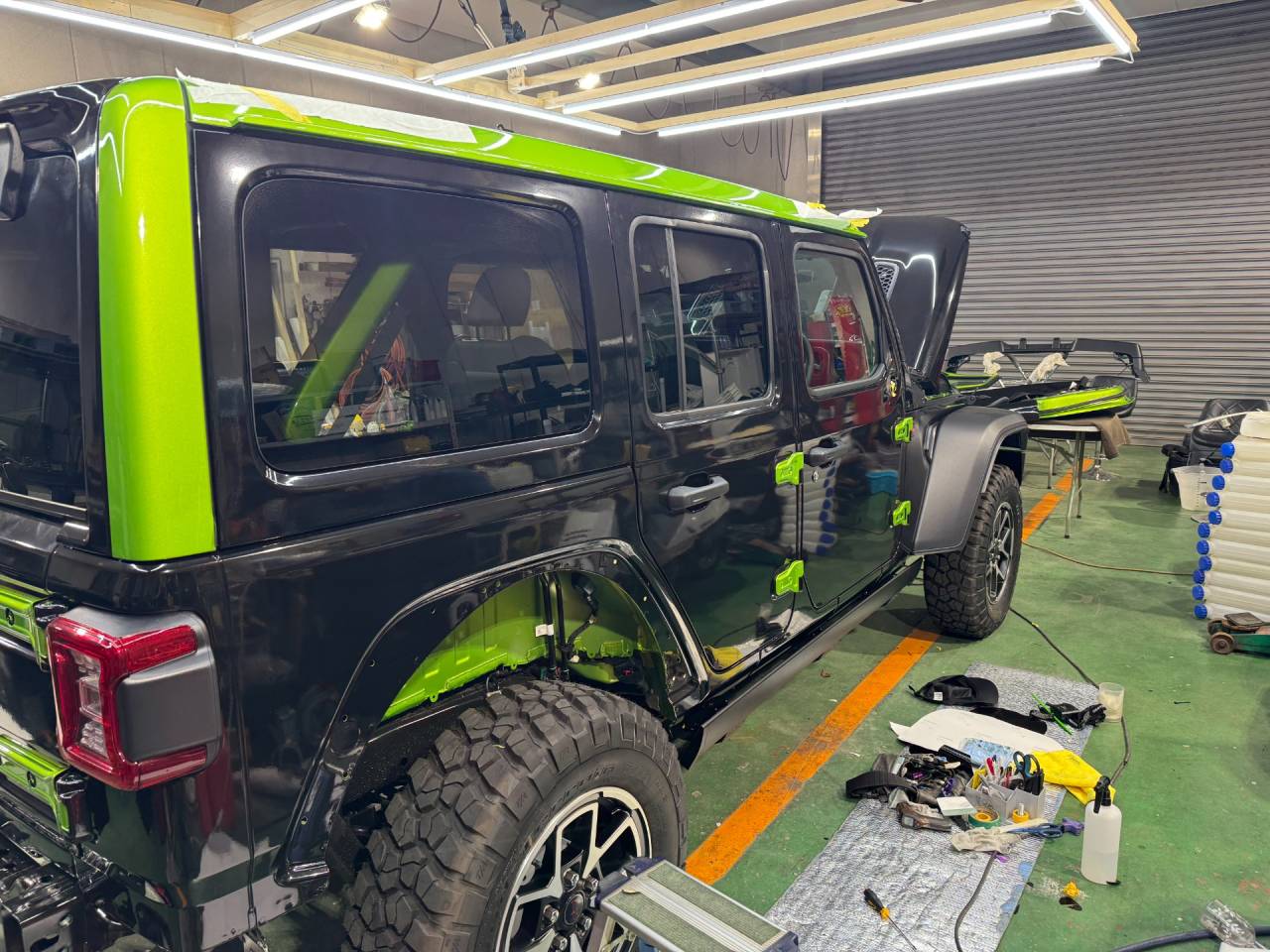 Jeep　ラングラー　フルラッピング