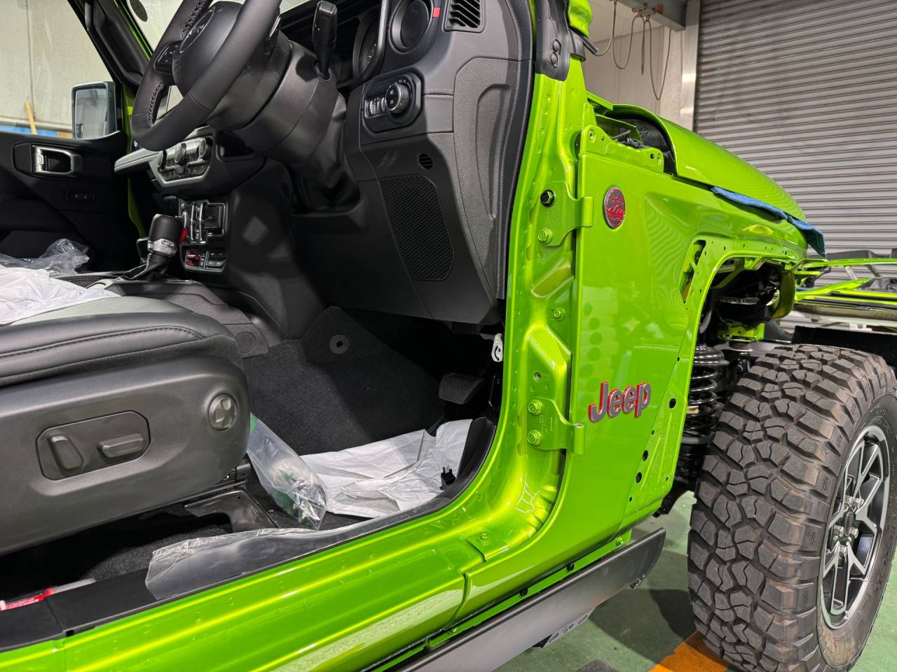 Jeep　ラングラー　フルラッピング