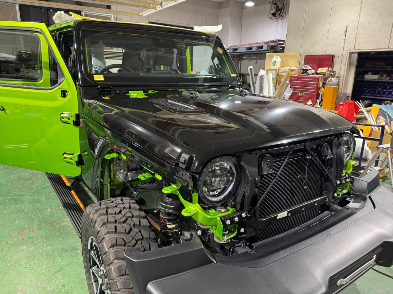 Jeep　ラングラー　フルラッピング