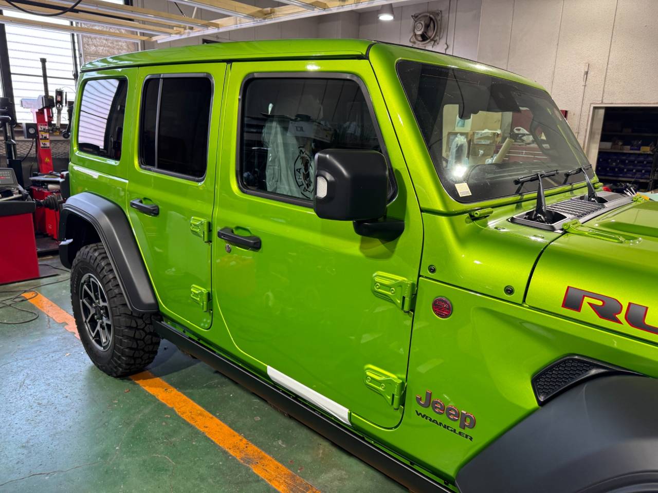 Jeep　ラングラー　フルラッピング