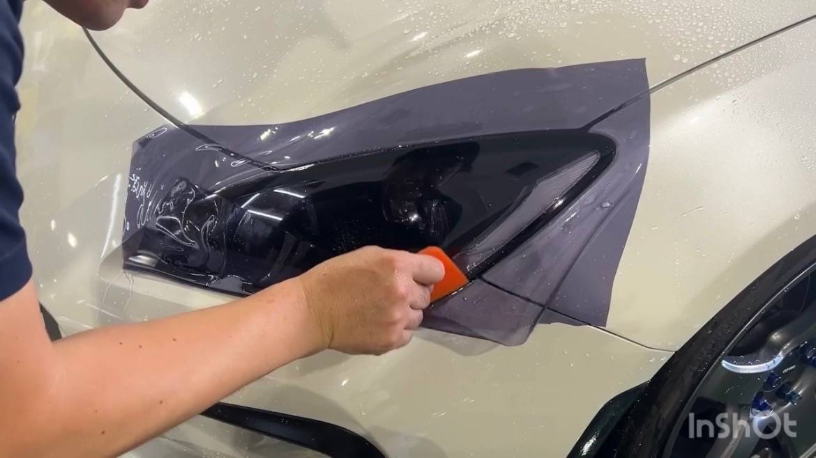 TOYOTA　86　ヘッドライト　プロテクションフィルム施工