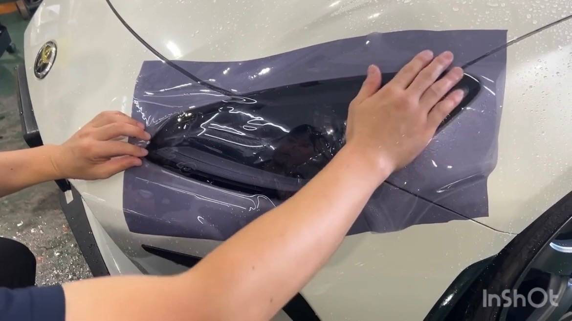 TOYOTA　86　ヘッドライト　プロテクションフィルム施工