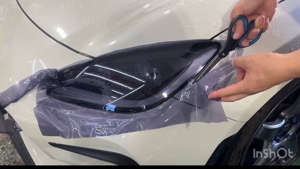TOYOTA　86　ヘッドライト　プロテクションフィルム施工