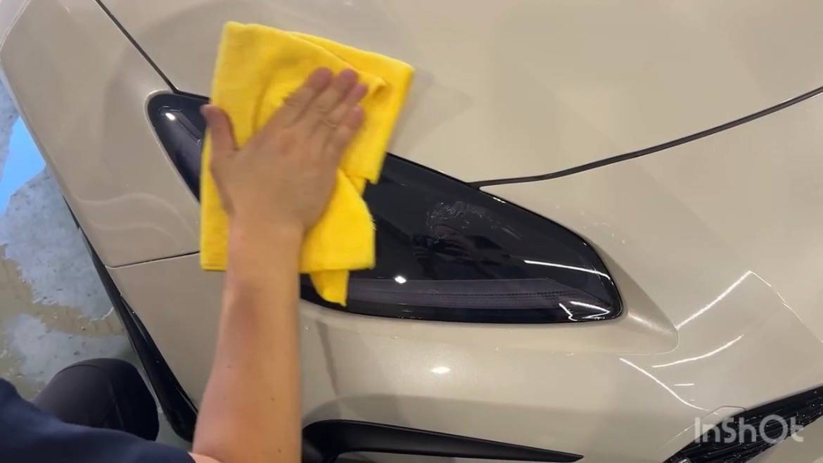 TOYOTA　86　ヘッドライト　プロテクションフィルム施工