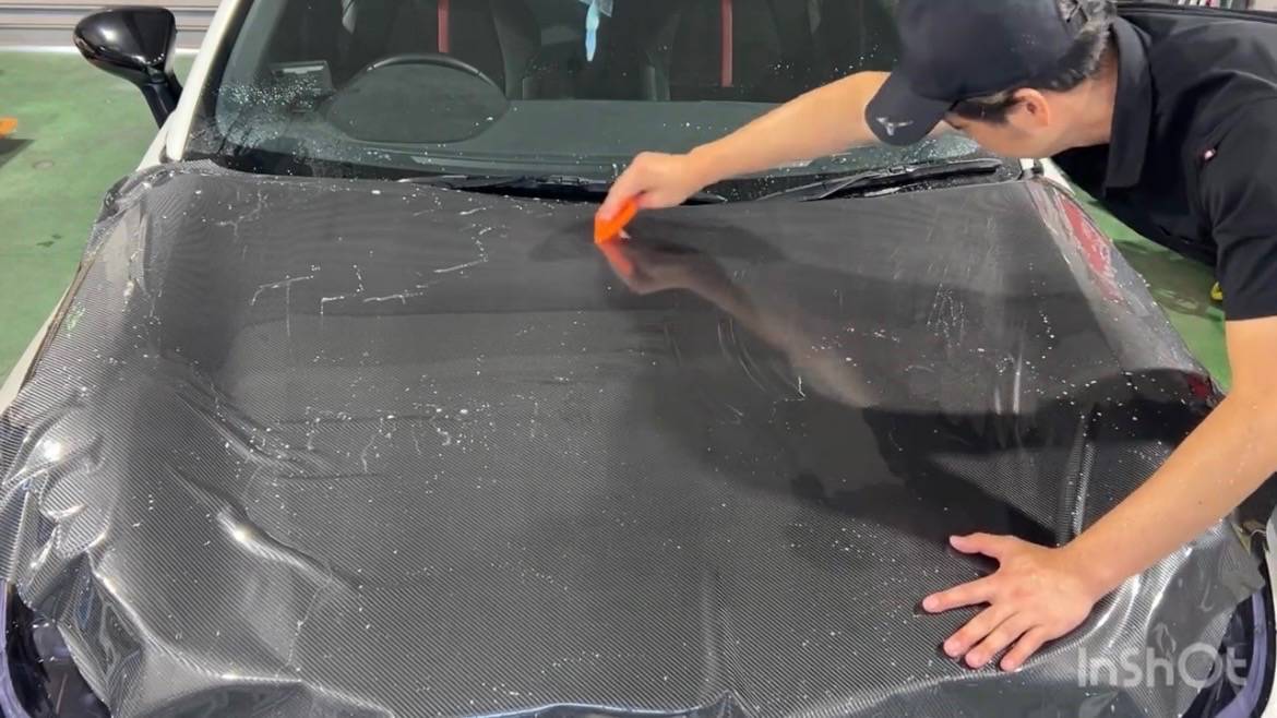 TOYOTA　86　フードプロテクションフィルム施工