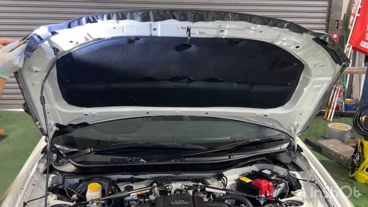 TOYOTA　86　フードプロテクションフィルム施工