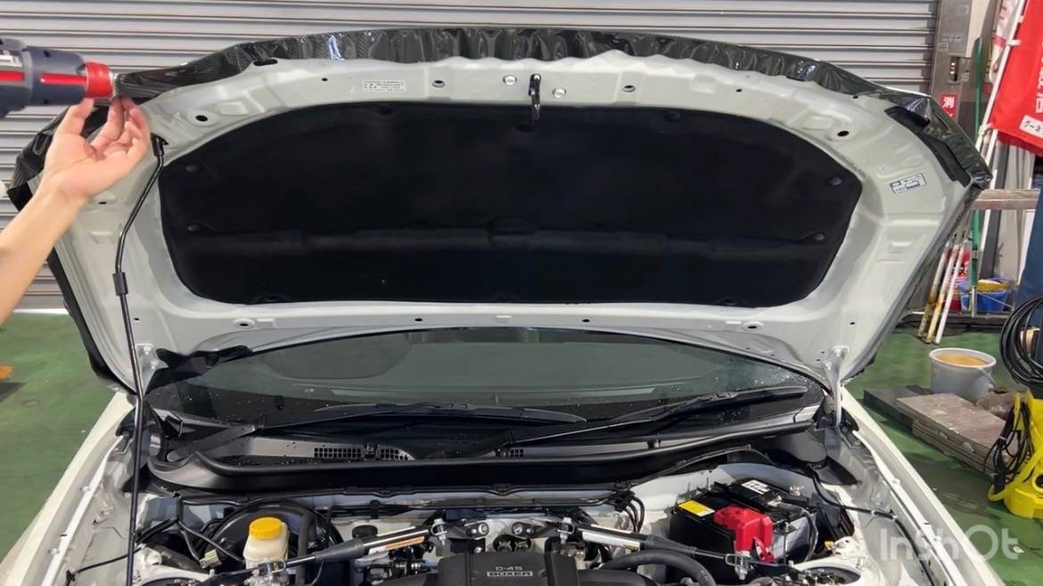 TOYOTA　86　フードプロテクションフィルム施工