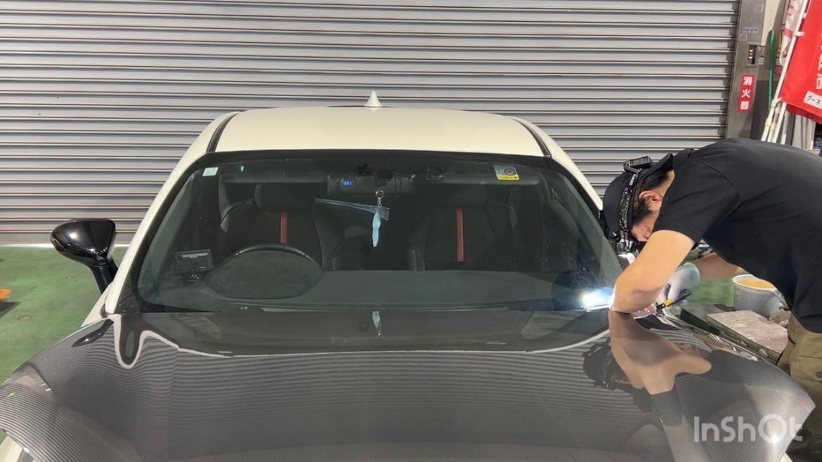 TOYOTA　86　フードプロテクションフィルム施工