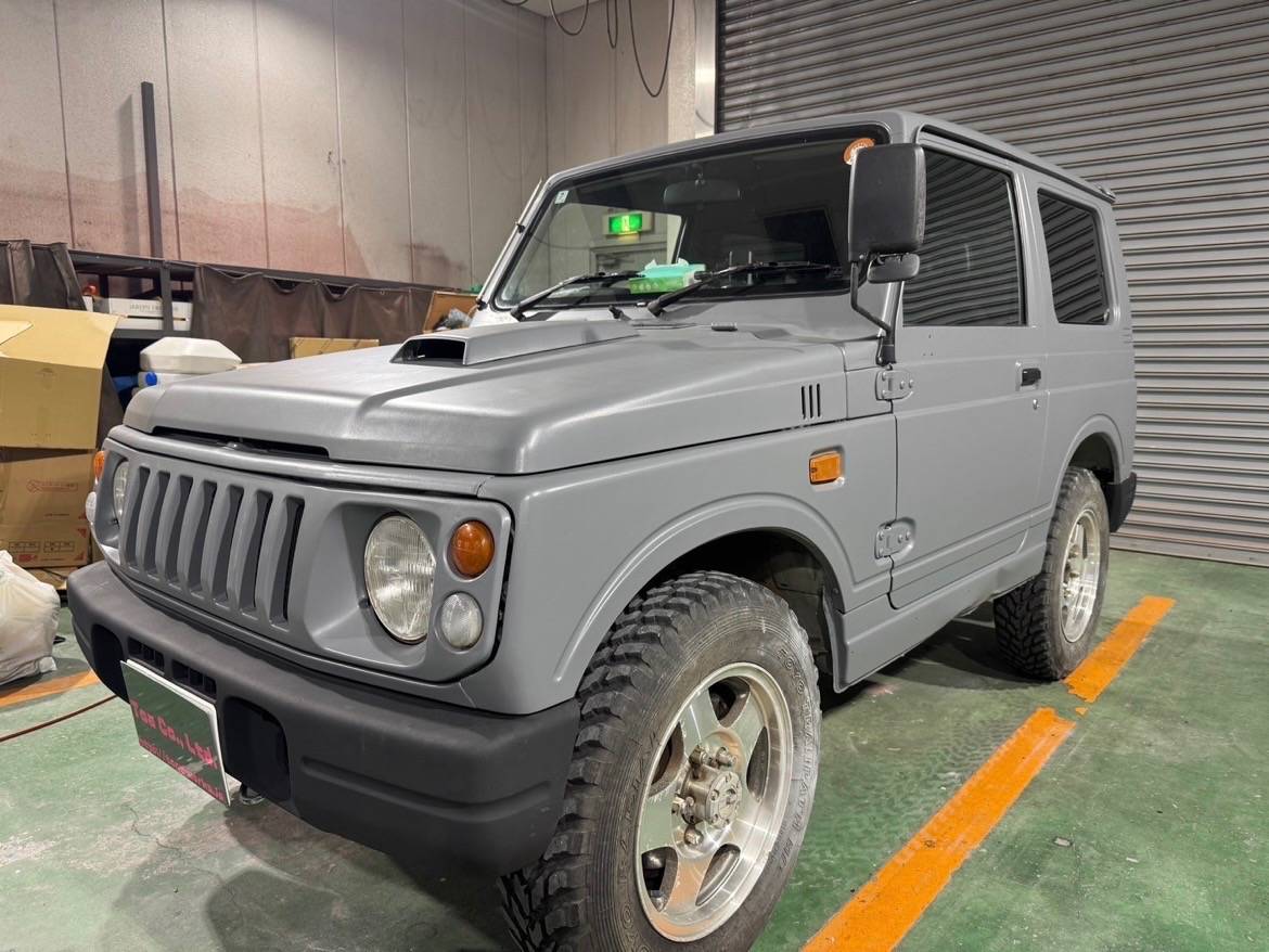 ジムニー　ローラー塗装