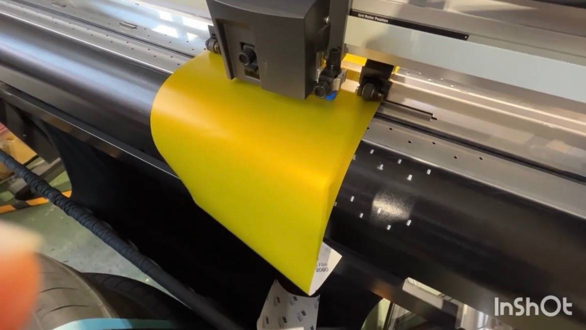 MINI／エースマン　フードストライプ施工